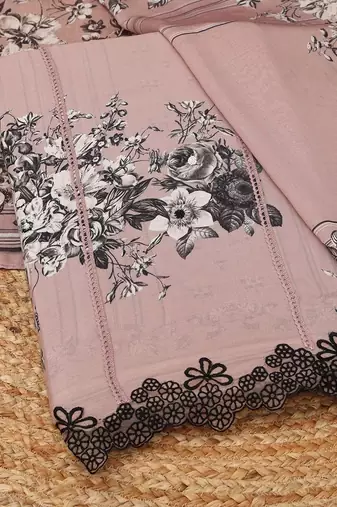 printed unstitched dress material