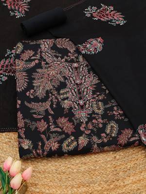 printed unstitched dress material 3