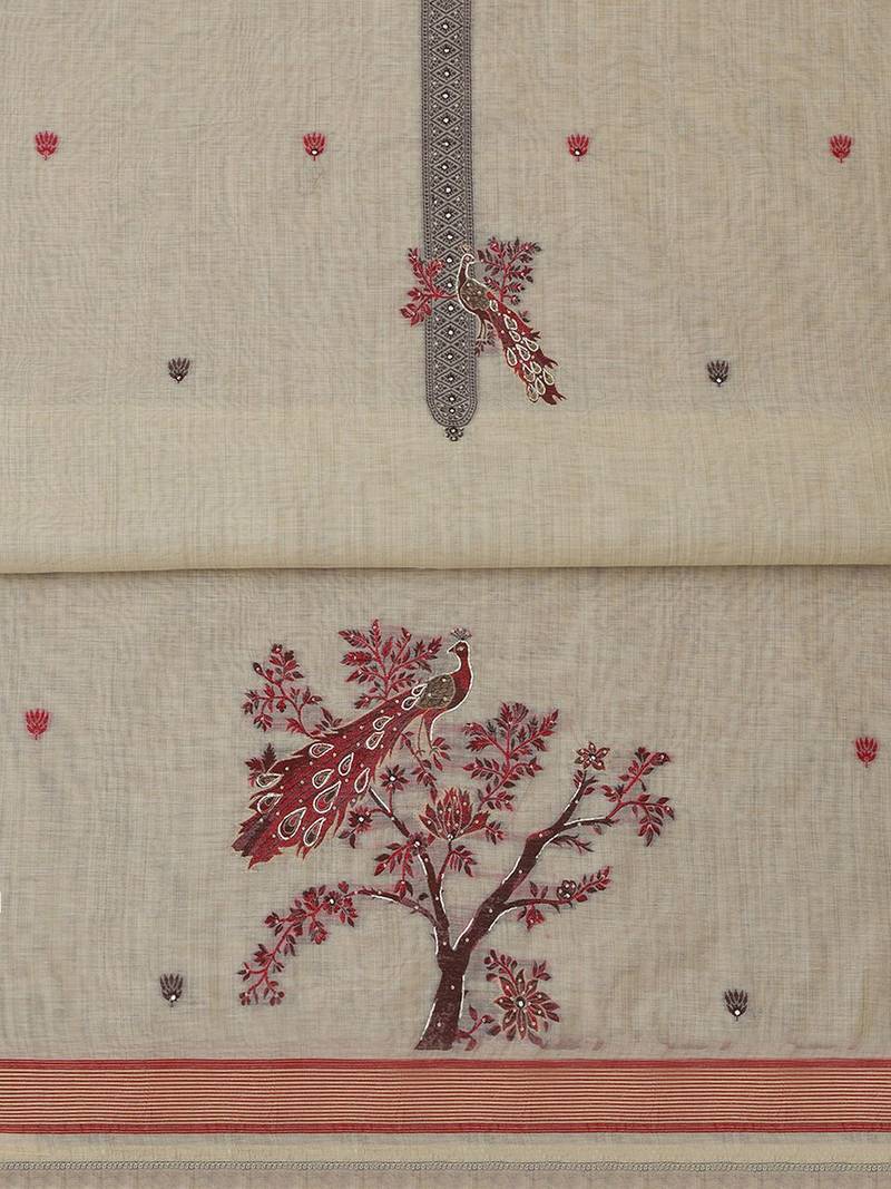 printed unstitched dress material
