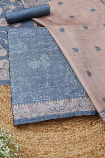 printed unstitched dress material