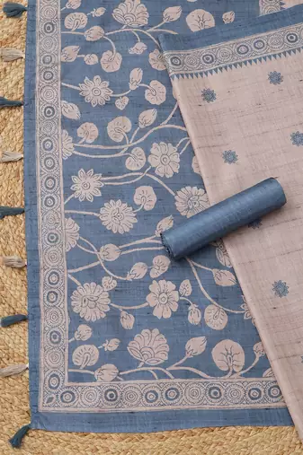 printed unstitched dress material
