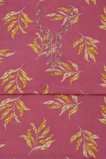 printed unstitched dress material