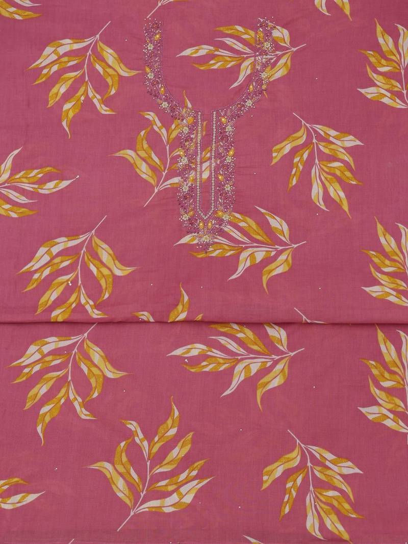 printed unstitched dress material