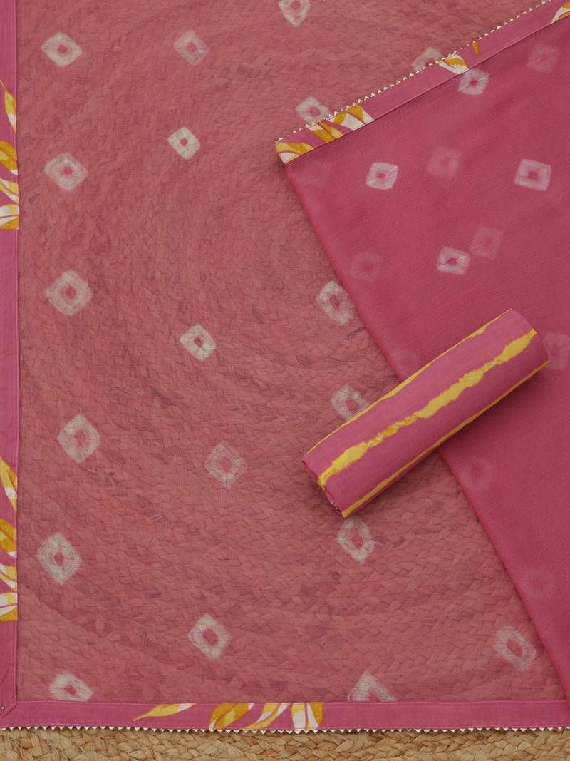 printed unstitched dress material