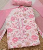 printed unstitched dress material