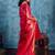Red woven design kanjeevaram saree with blouse piece
