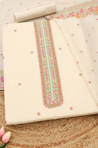 printed unstitched dress material