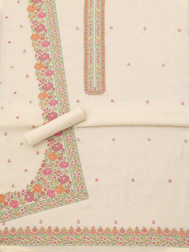 printed unstitched dress material