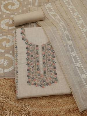 printed unstitched dress material 1