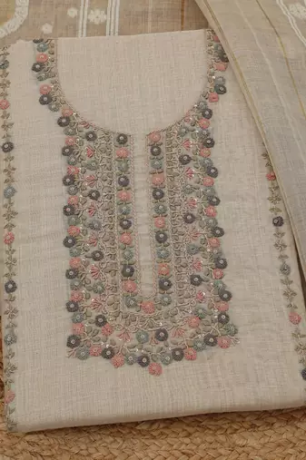 printed unstitched dress material