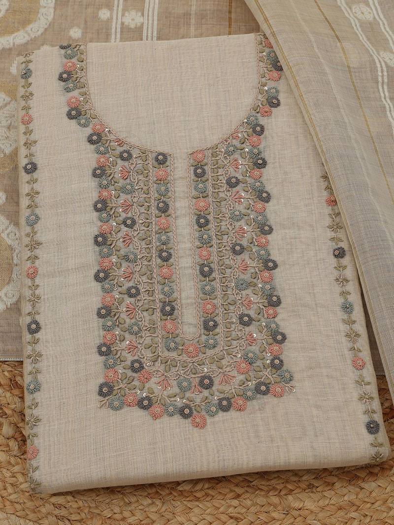 printed unstitched dress material