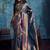 Blue woven design kanjeevaram saree with blouse piece