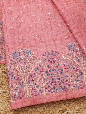 printed unstitched dress material 2