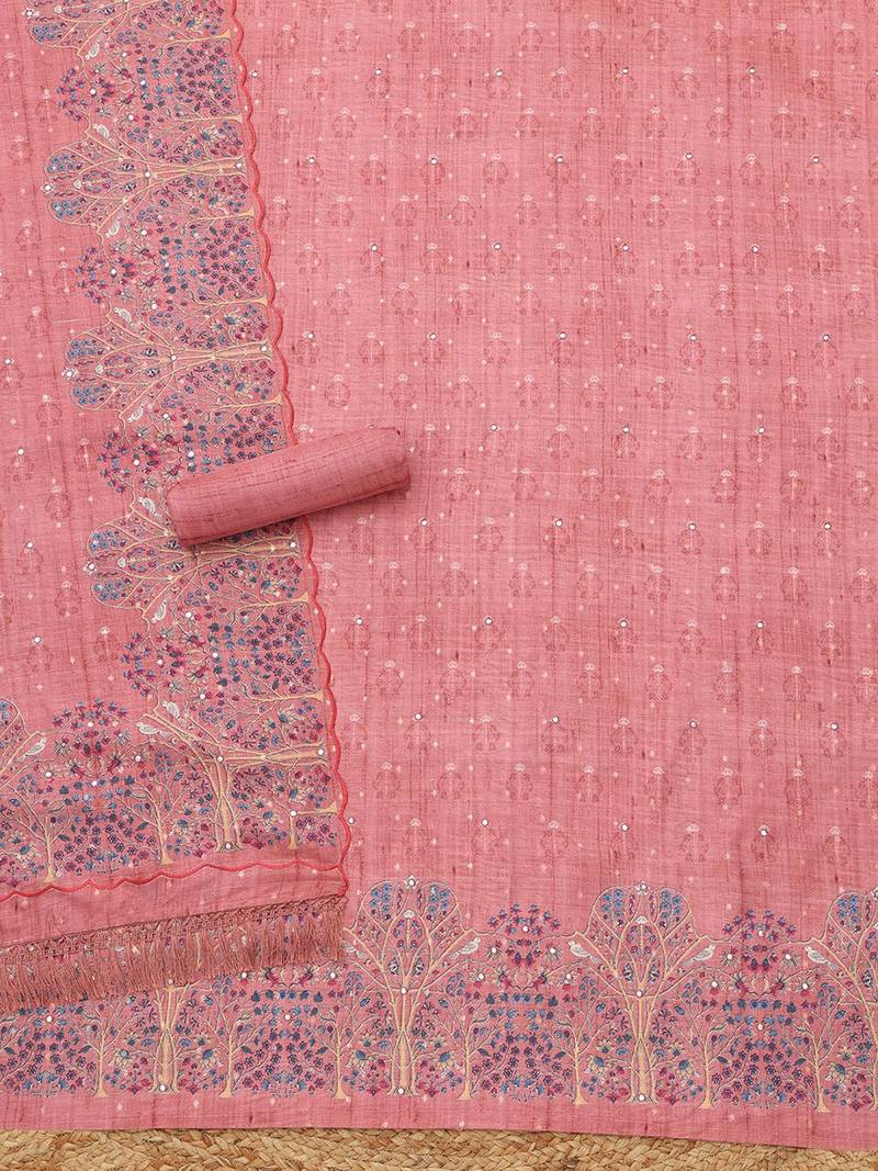 printed unstitched dress material
