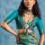 Green woven design kanjeevaram saree with blouse piece