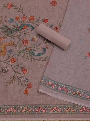 embroidered viscose rayon unstitched dress material 3