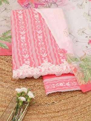 printed unstitched dress material 1