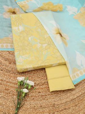 printed unstitched dress material 1