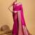 Pink woven embellished art silk kanjivaram pink saree