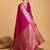 Pink woven embellished art silk kanjivaram pink saree