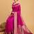 Pink woven embellished art silk kanjivaram pink saree