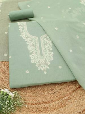 printed unstitched dress material 1