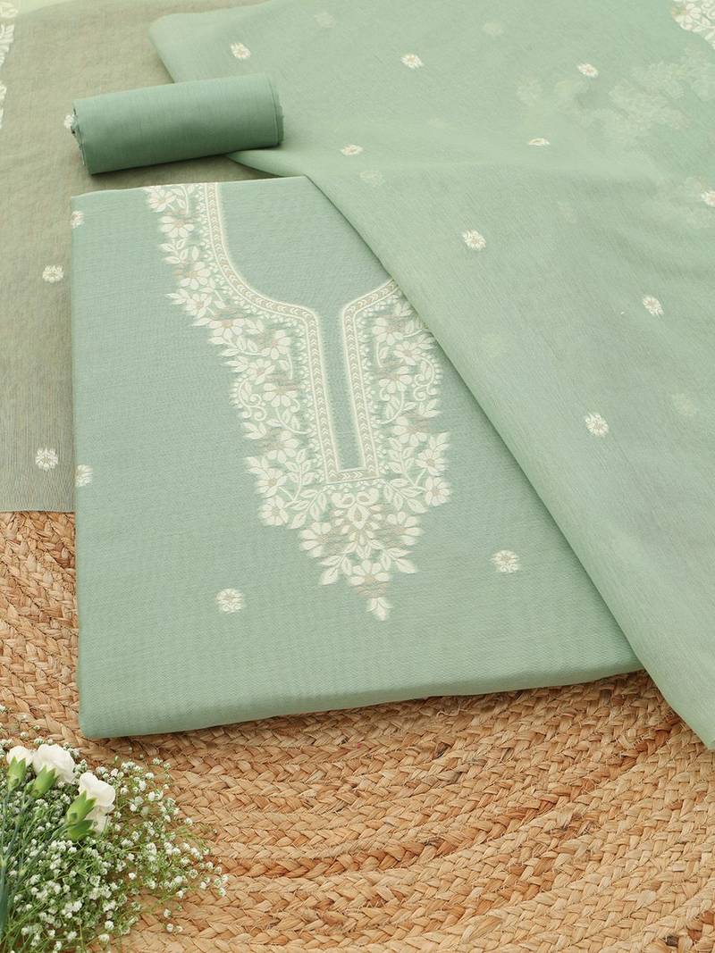printed unstitched dress material