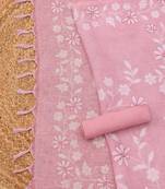 printed linen unstitched dress material