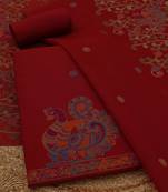 printed unstitched dress material