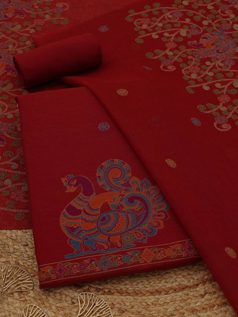 printed unstitched dress material
