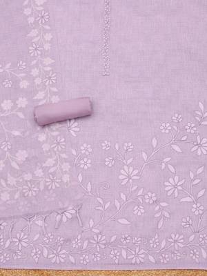 printed linen unstitched dress material 4