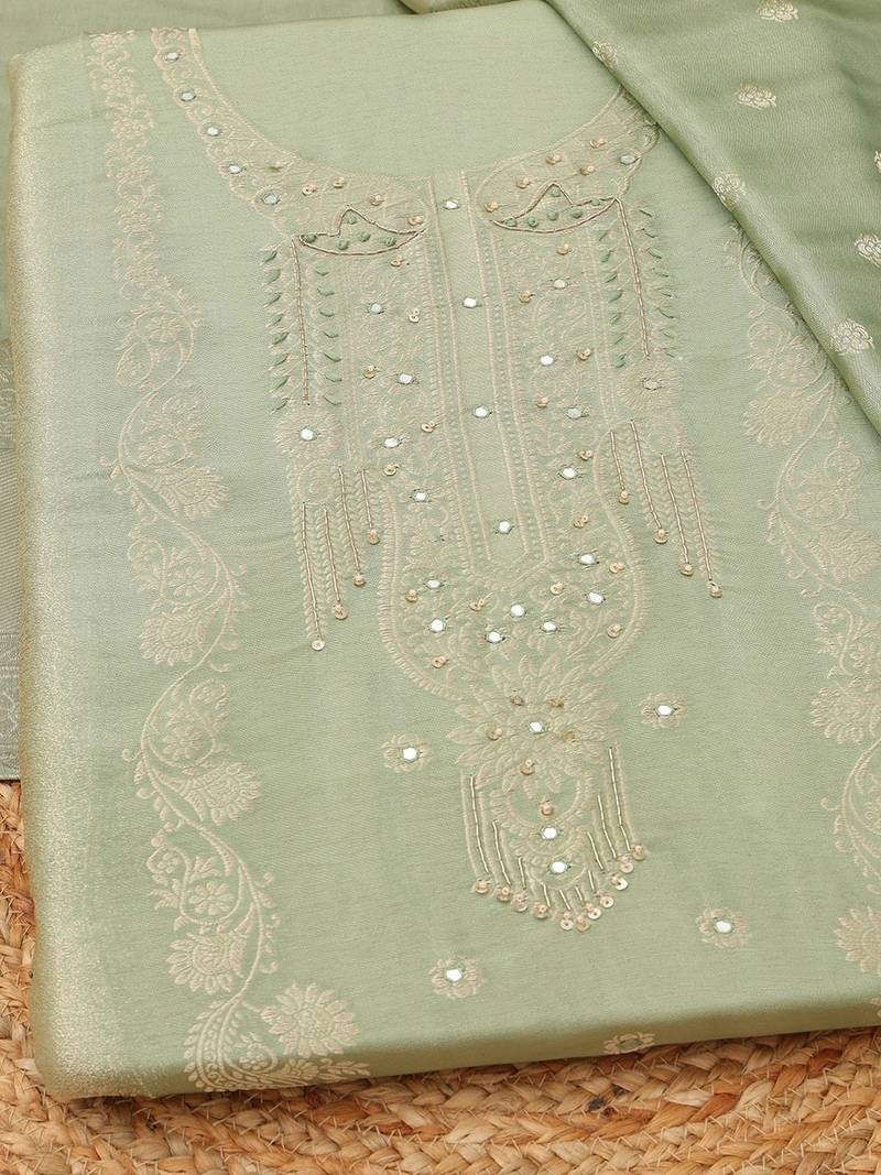 unstitched dress material