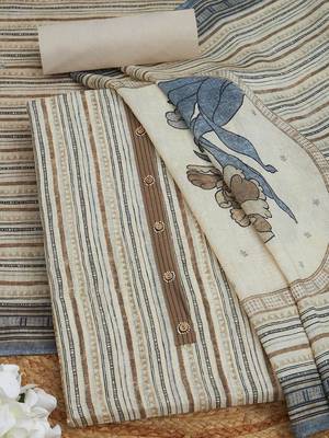printed unstitched dress material 1