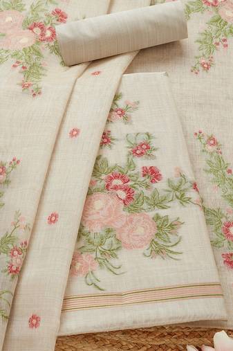 unstitched dress material