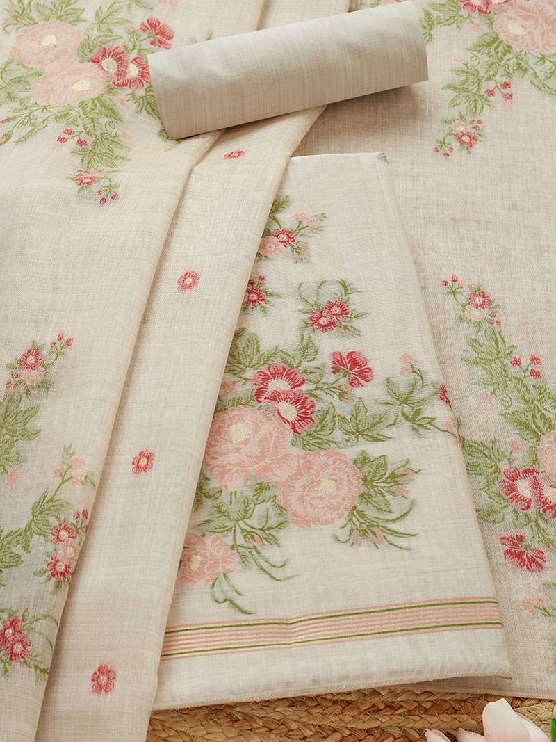 unstitched dress material