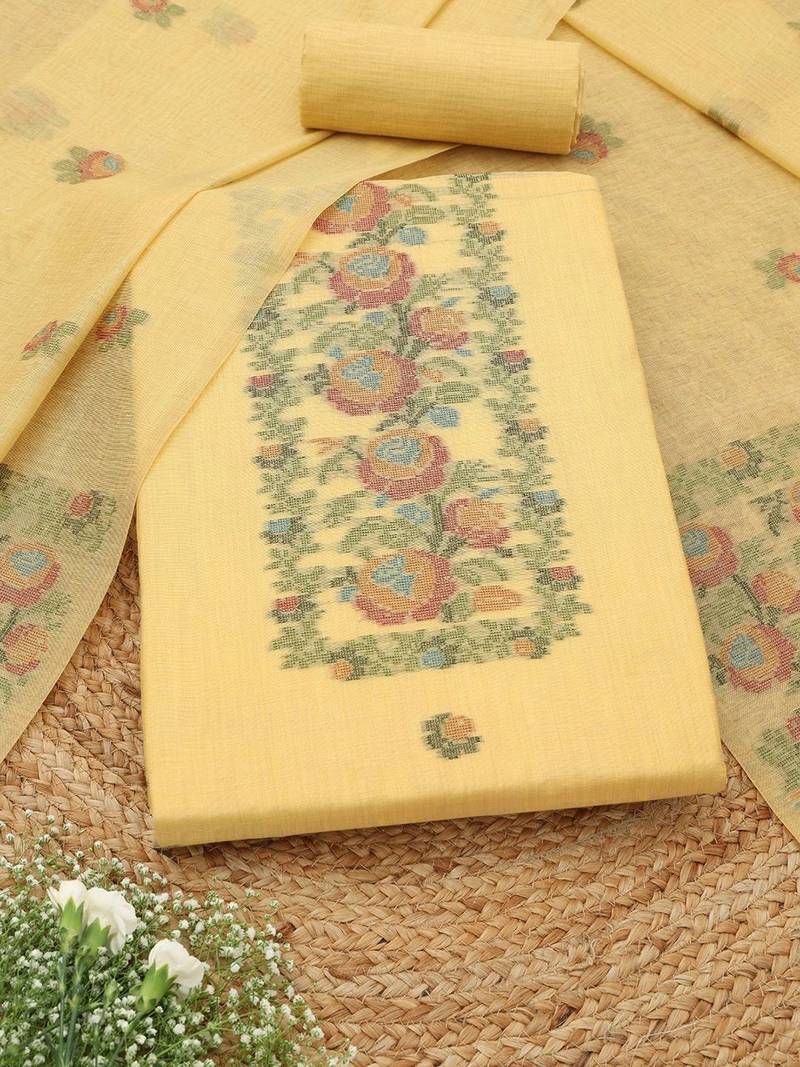 printed unstitched dress material