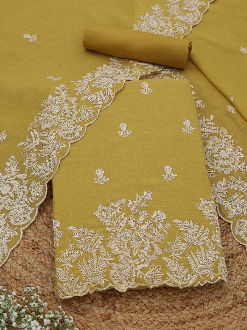 printed unstitched dress material