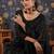 Black blooming fully sequined saree with classic unstitched blouse