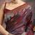 Maroon ethnic motifs woven design kanjeevaram saree