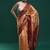 Orange woven design banarasi sarees with blouse piece
