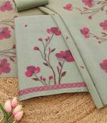 printed unstitched dress material