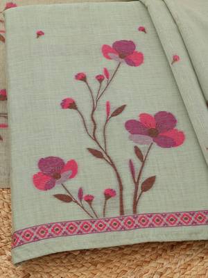 printed unstitched dress material 2
