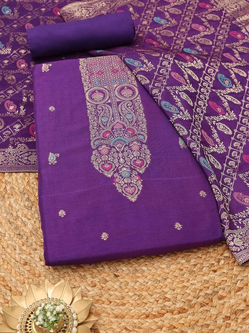 unstitched dress material