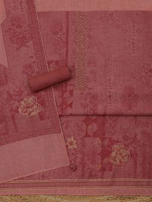 printed unstitched dress material 4