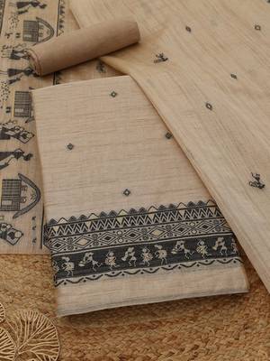 printed unstitched dress material 1