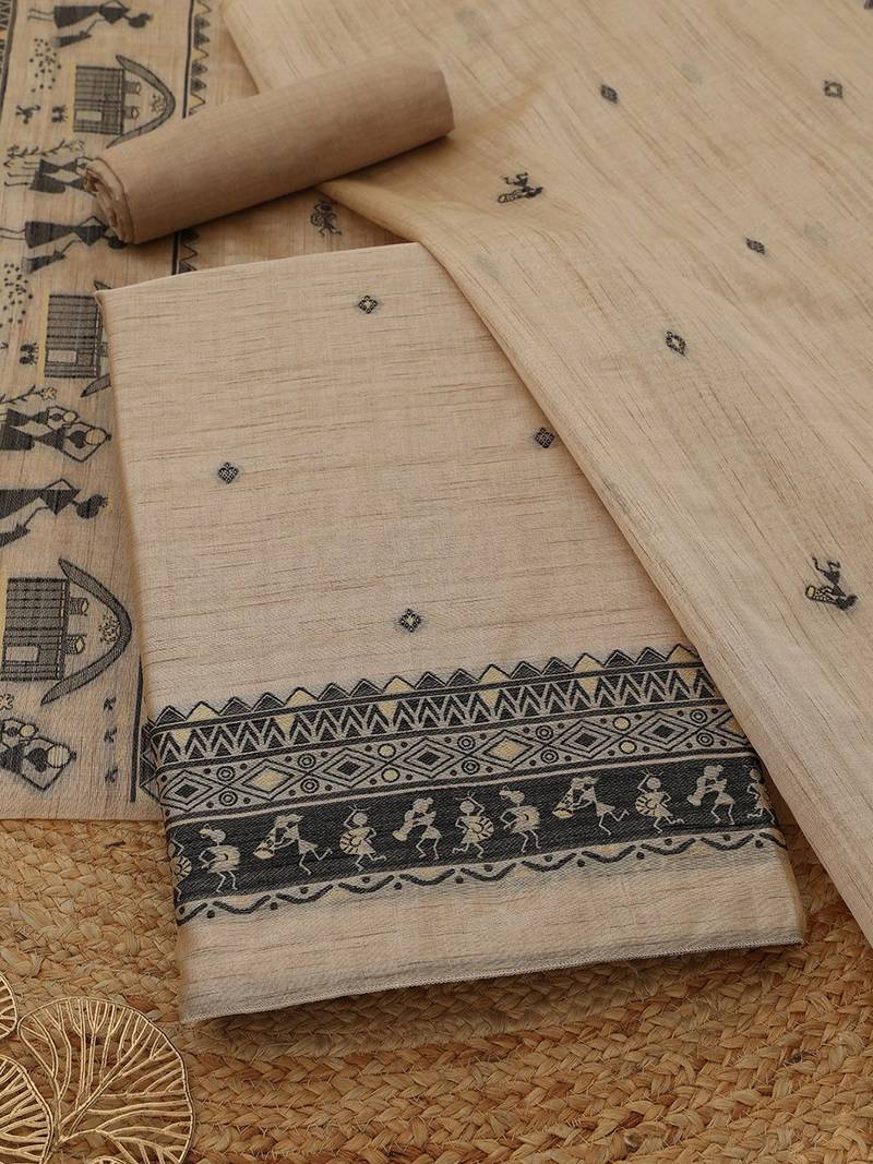 printed unstitched dress material