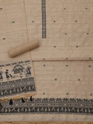 printed unstitched dress material 4