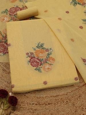 printed unstitched dress material 1