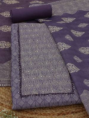 printed unstitched dress material 1