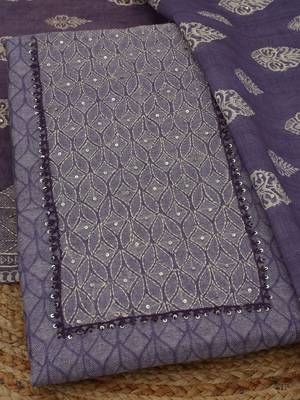 printed unstitched dress material 2